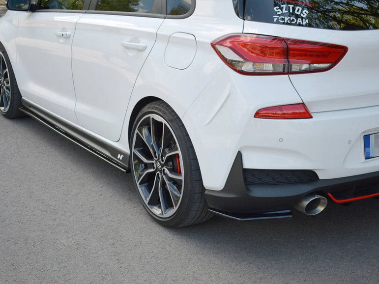 Maxton Design Rear Side Splitters Hyundai I30 MK3 N 01-20