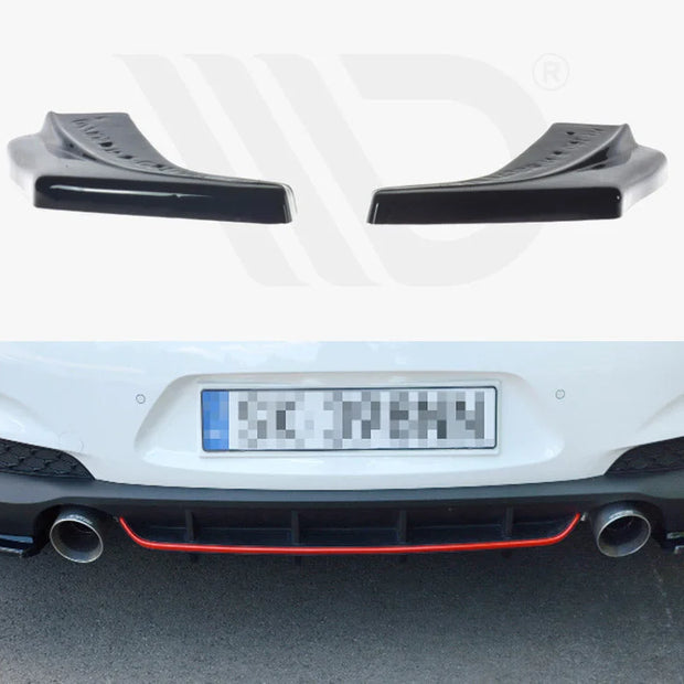 Maxton Design Rear Side Splitters Hyundai I30 MK3 N 01-20