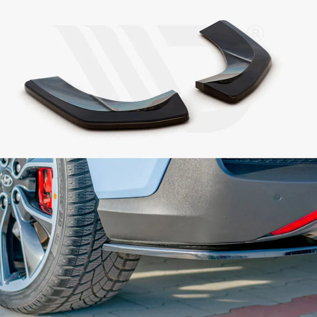 Maxton Design Rear Side Splitters Hyundai I30 MK3 N Fastback 2018-
