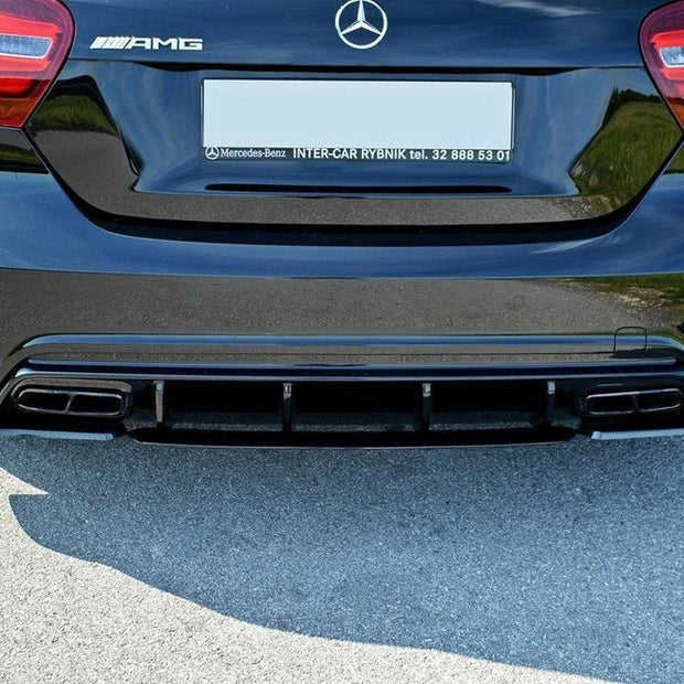 Maxton Design Rear Side Splitters Mercedes A W176 AMG Facelift