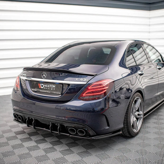 Maxton Design Rear Side Splitters Mercedes AMG C 43 Sedan W205 Facelift