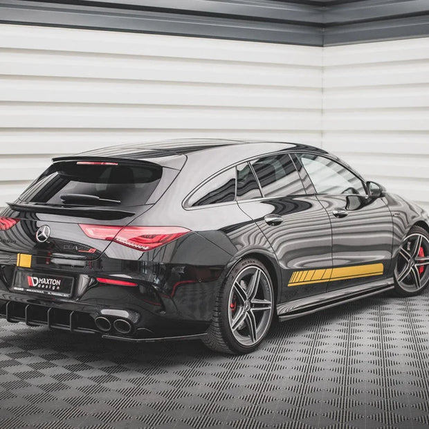 Maxton Design Rear Side Splitters Mercedes-amg CLA 35 AERO 45 AERO C118 2019-