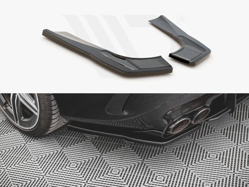 Maxton Design Rear Side Splitters Mercedes-amg CLA 35 AERO 45 AERO C118 2019-