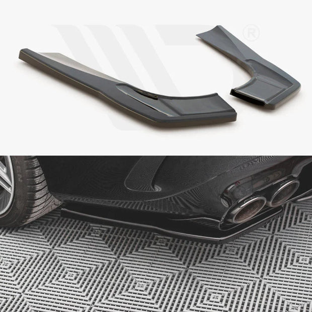 Maxton Design Rear Side Splitters Mercedes-amg CLA 35 AERO 45 AERO C118 2019-
