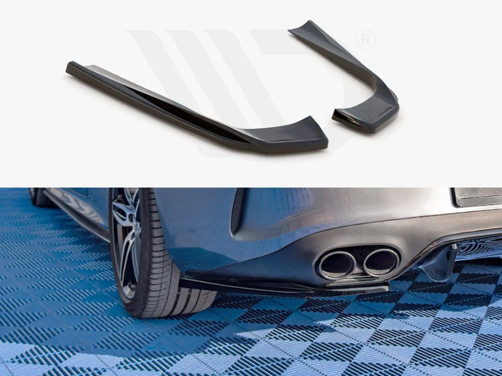 Maxton Design Rear Side Splitters Mercedes AMG E53 Coupe C238 01-20