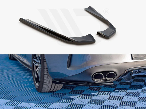 Maxton Design Rear Side Splitters Mercedes AMG E53 Coupe C238 01-20