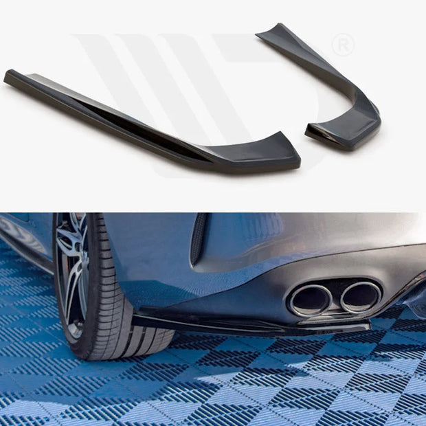 Maxton Design Rear Side Splitters Mercedes AMG E53 Coupe C238 01-20
