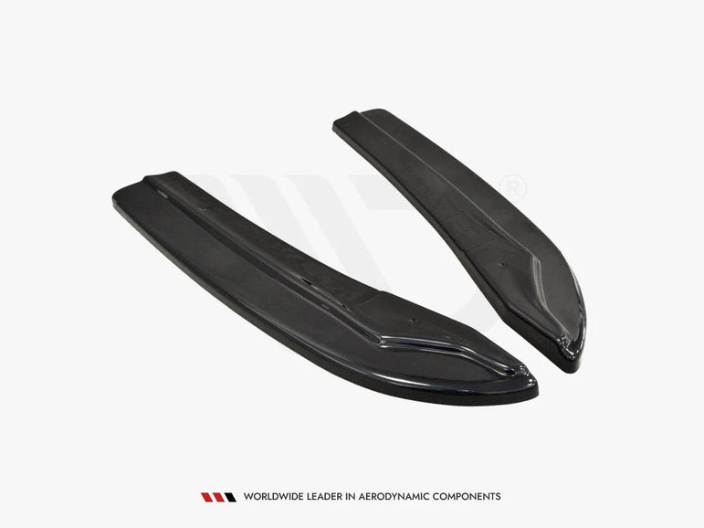 Maxton Design Rear Side Splitters Mercedes C W204 Amg-line Facelift C63 AMG 11-15