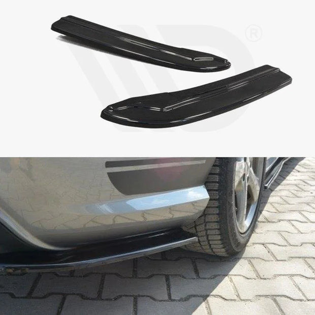Maxton Design Rear Side Splitters Mercedes C W204 Amg-line Facelift C63 AMG 11-15