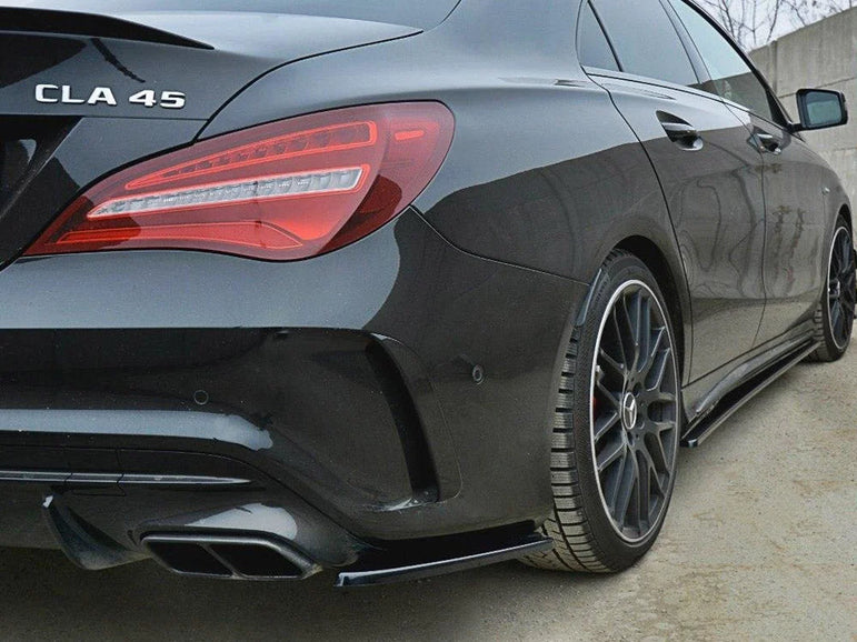 Maxton Design Rear Side Splitters Mercedes CLA A45 AMG C117 Facelift 2017-UP