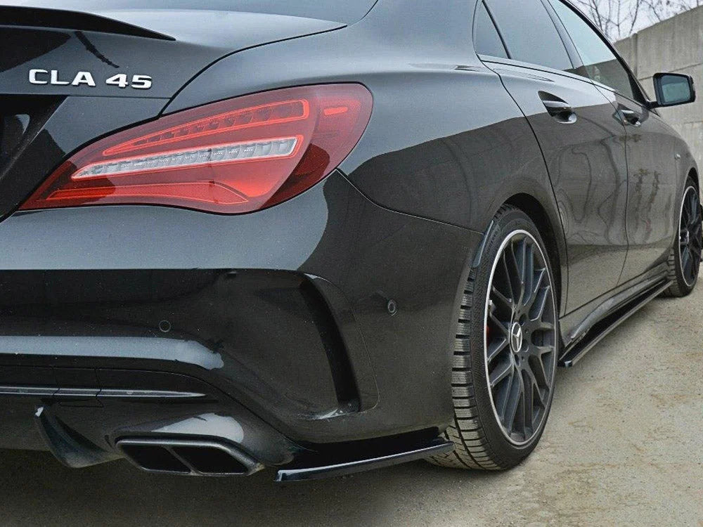 Maxton Design Rear Side Splitters Mercedes CLA A45 AMG C117 Facelift 2017-UP