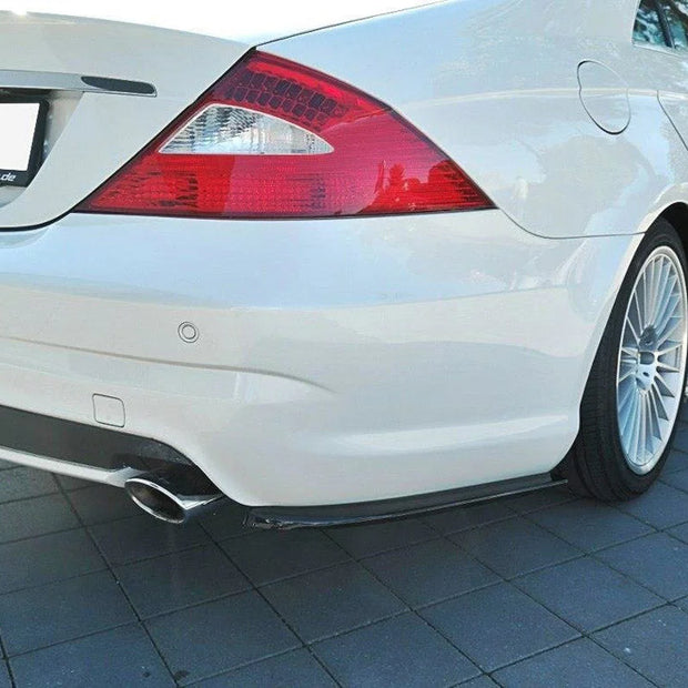 Maxton Design Rear Side Splitters Mercedes CLS C219 55AMG 09-06