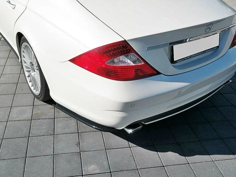 Maxton Design Rear Side Splitters Mercedes CLS C219 55AMG 09-06