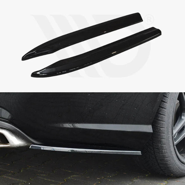 Maxton Design Rear Side Splitters Mercedes E-class 212 63 AMG 09-12
