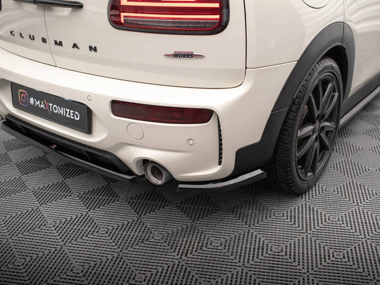 Maxton Design Rear Side Splitters Mini Cooper Clubman John Cooper Works F54 Facelift