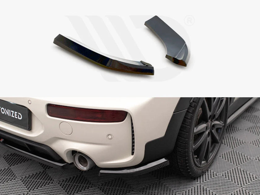 Maxton Design Rear Side Splitters Mini Cooper Clubman John Cooper Works F54 Facelift