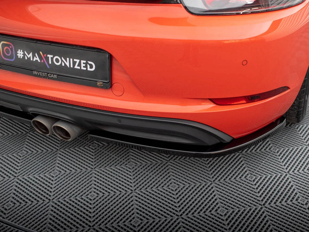 Maxton Design Rear Side Splitters Porsche 718 Cayman 982c
