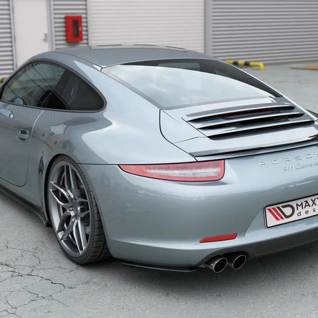 Maxton Design Rear Side Splitters Porsche 911 Carrera 991 11-16