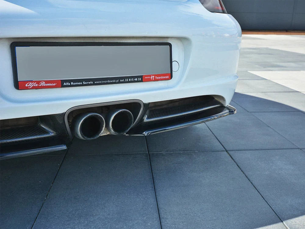 Maxton Design Rear Side Splitters Porsche Cayman S 987C 2006-09