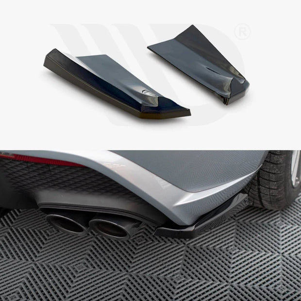 Maxton Design Rear Side Splitters Porsche Macan Mk1 Facelift 2