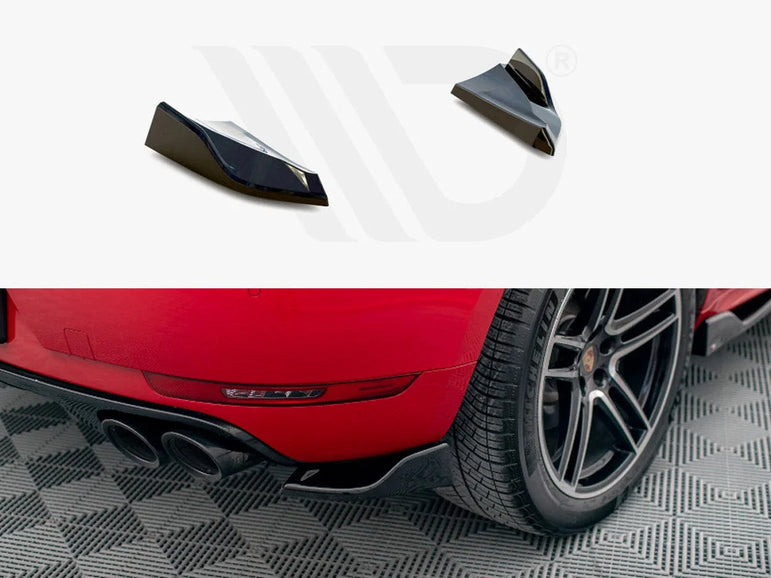 Maxton Design Rear Side Splitters Porsche Macan Mk1 Facelift