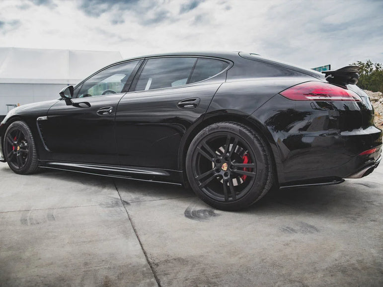 Maxton Design Rear Side Splitters Porsche Panamera Turbo 970 Facelift 13-16