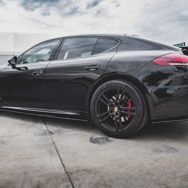 Maxton Design Rear Side Splitters Porsche Panamera Turbo 970 Facelift 13-16
