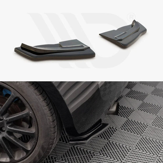 Maxton Design Rear Side Splitters Renault CLIO MK3 RS 06-09