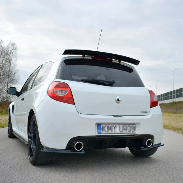 Maxton Design Rear Side Splitters Renault CLIO MK3 RS Facelift 09-12