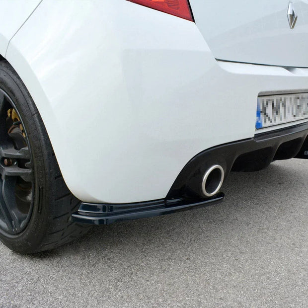 Maxton Design Rear Side Splitters Renault CLIO MK3 RS Facelift 09-12