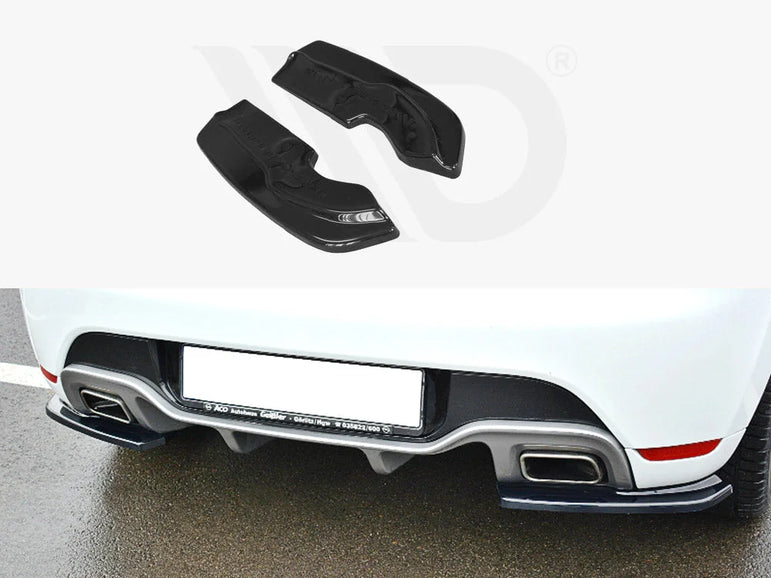 Maxton Design Rear Side Splitters Renault CLIO MK4 RS 13-19
