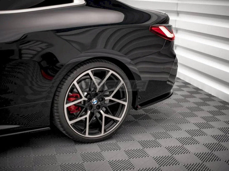 Maxton Design Rear Side Splitters V.1 BMW 4-Series M-pack G22 2020-