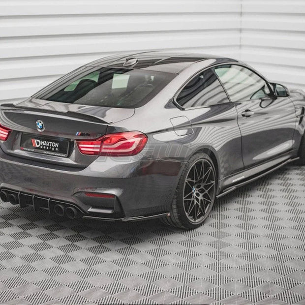 Maxton Design Rear Side Splitters V.1 BMW M4 F82 2014-
