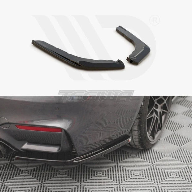 Maxton Design Rear Side Splitters V.1 BMW M4 F82 2014-