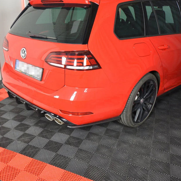 Maxton Design Rear Side Splitters V.1 Volkswagen Golf R 7.5 R Estate 01-19