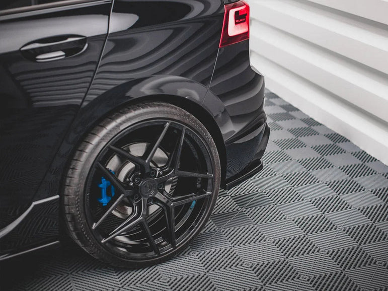 Maxton Design Rear Side Splitters V.1 Volkswagen Golf R MK8 20-