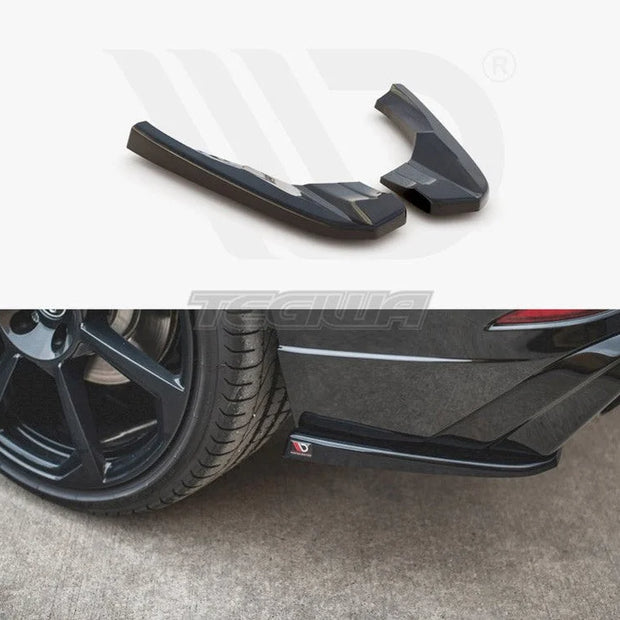 Maxton Design Rear Side Splitters V.2 Audi RS3 8V Sportback Facelift 2017-UP