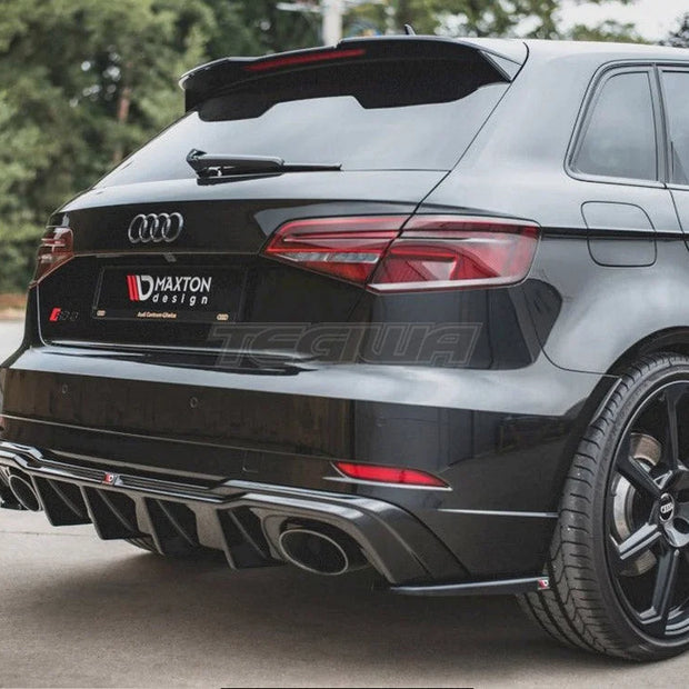 Maxton Design Rear Side Splitters V.2 Audi RS3 8V Sportback Facelift 2017-UP