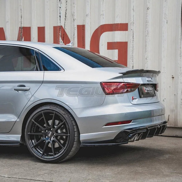 Maxton Design Rear Side Splitters V.2 Audi S3 Sedan 8V Facelift 16-20