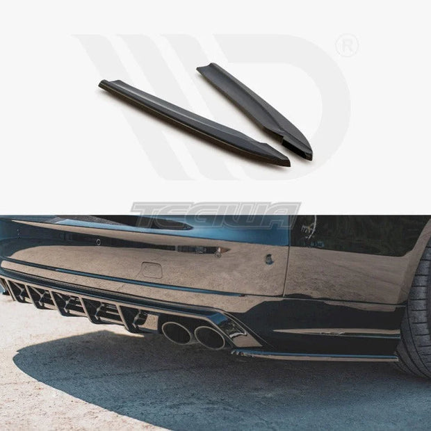 Maxton Design Rear Side Splitters V.2 Audi S8 D4 Facelift 15-17