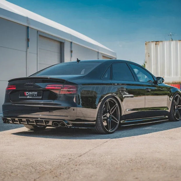 Maxton Design Rear Side Splitters V.2 Audi S8 D4 Facelift 15-17