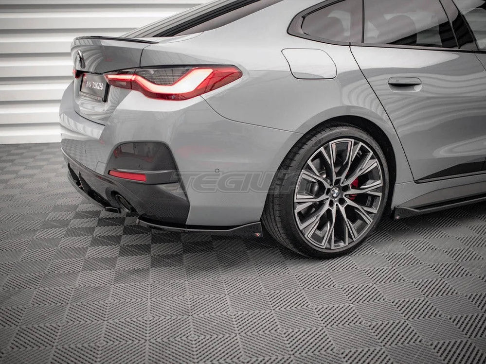 Maxton Design Rear Side Splitters V.2 BMW 4-Series Gran Coupe M-Pack G26