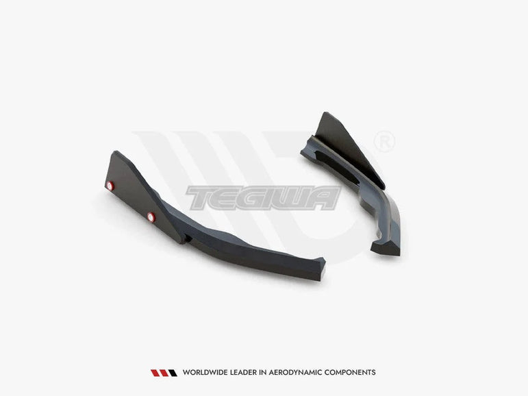 Maxton Design Rear Side Splitters V.2 + Flaps BMW 2-Series Coupe M-Pack G42