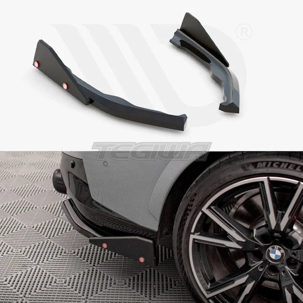 Maxton Design Rear Side Splitters V.2 + Flaps BMW 2-Series Coupe M240i G42