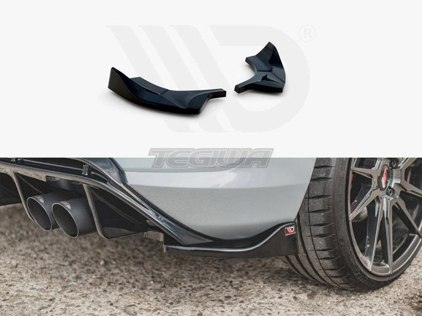 Maxton Design Rear Side Splitters V.2 Ford Fiesta MK8 ST