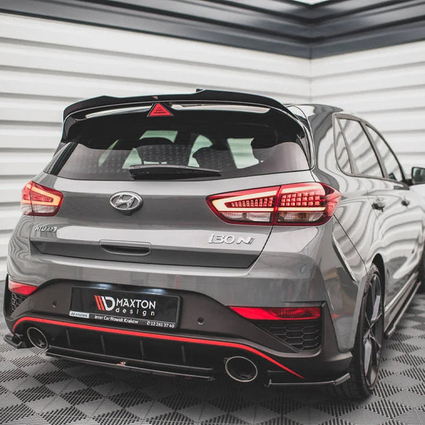 Maxton Design Rear Side Splitters V.2 Hyundai I30 N Hatchback MK3 Facelift 2020-