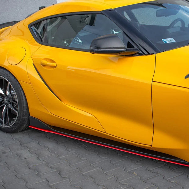 Maxton Design Rear Side Splitters V.2 Toyota Supra MK5 2019-