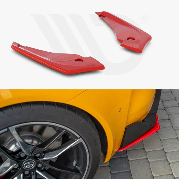 Maxton Design Rear Side Splitters V.2 Toyota Supra MK5 2019-