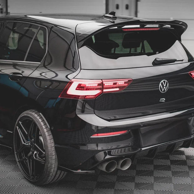 Maxton Design Rear Side Splitters V.2 Volkswagen Golf R MK8 20-