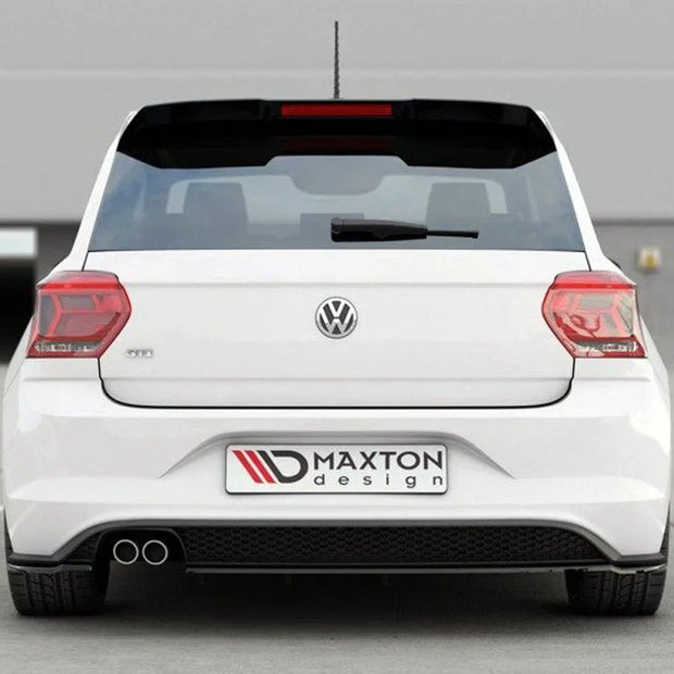 Maxton Design Rear Side Splitters V.2 Volkswagen Polo MK6 GTI 17-21